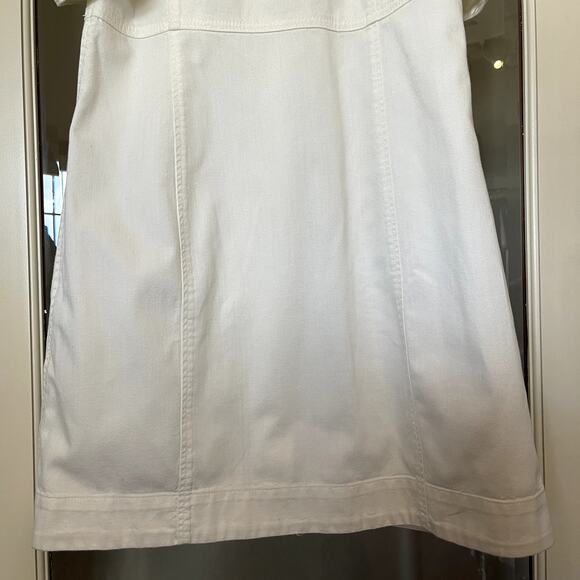 FRAME Gillian Dress Ecru Puff Shoulder Off White Size XS‎ Mini Chic Cute Sexy - Picture 13 of 16